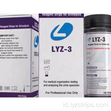 LYZ Urine Reagen Strip URS-3